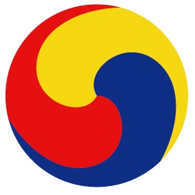 ３色の太極図