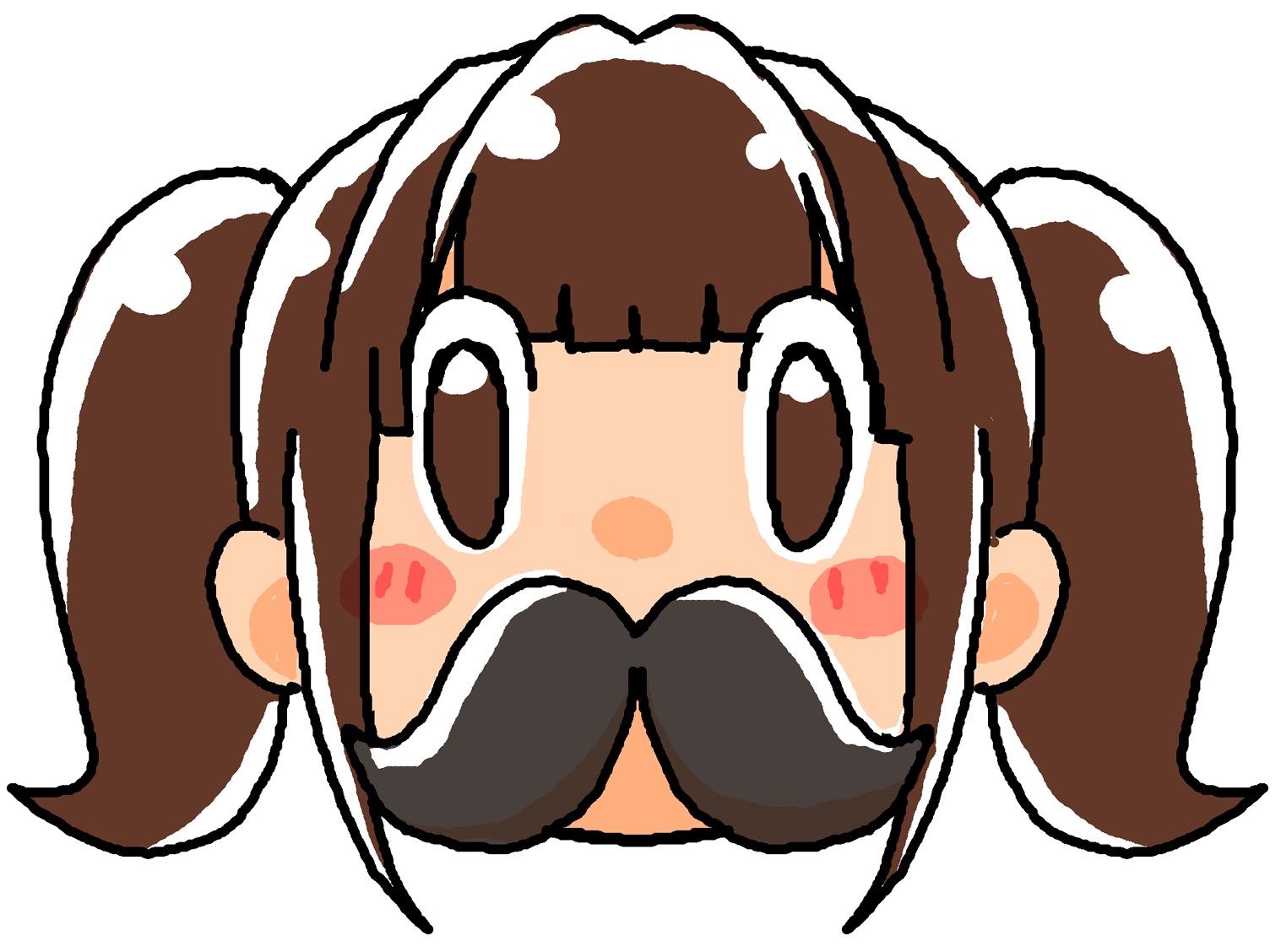 ヒゲ女子